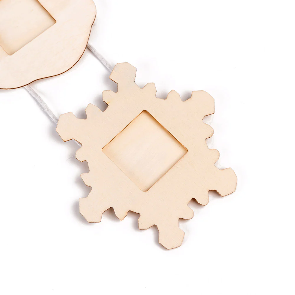 Ramă foto din lemn – Crăciun, perfectă pentru sărbători